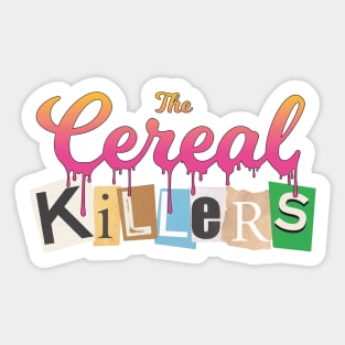 The Cereal Killers Logo Sticker